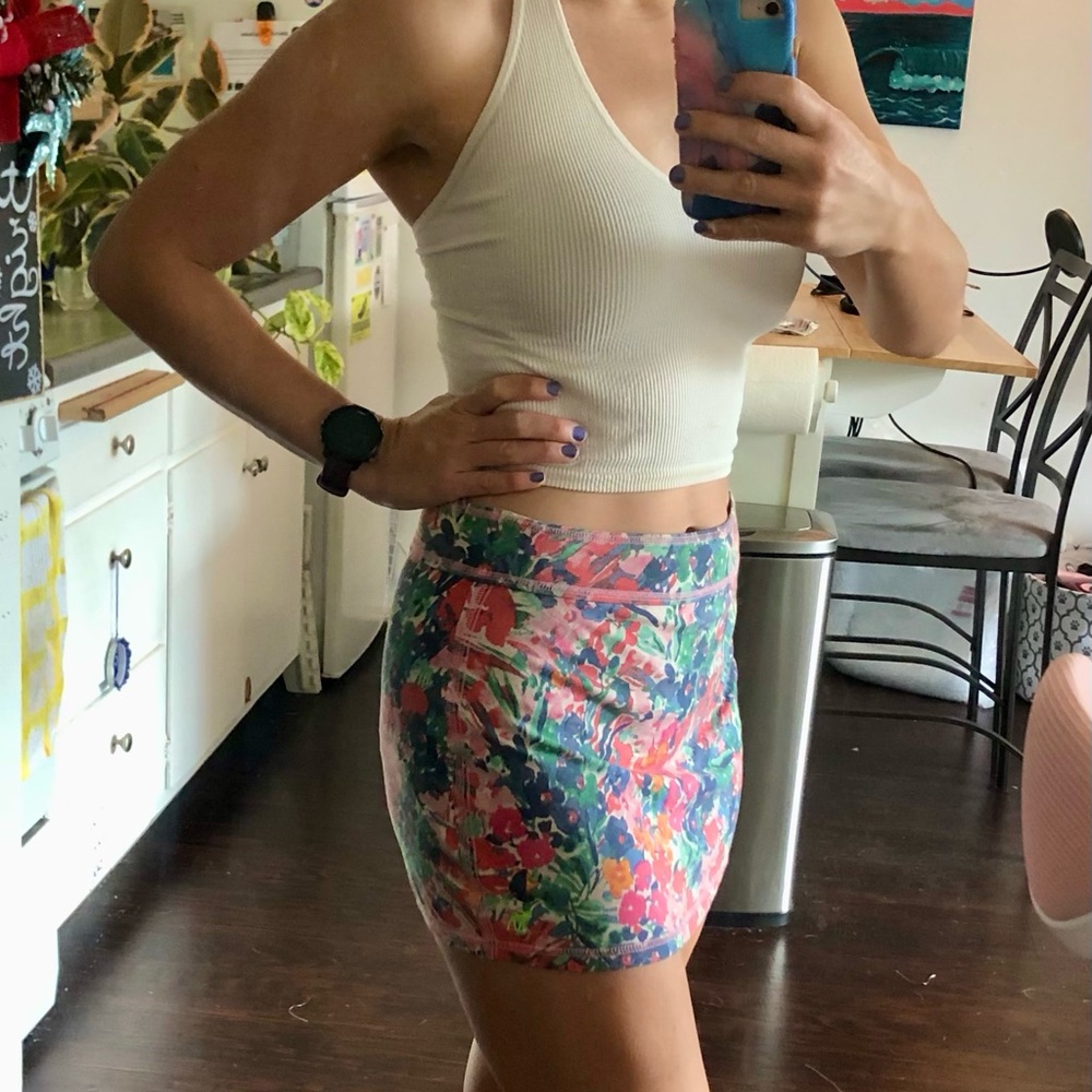 Cute floral skirt